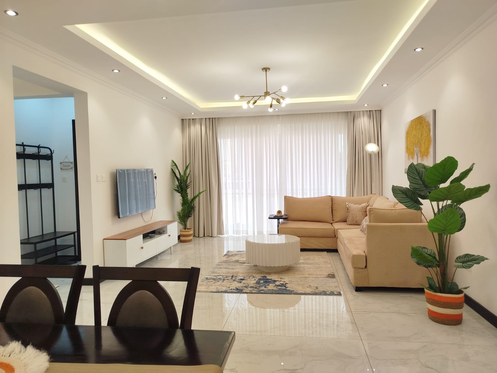 For Rent: Three-Bedroom Furnished Apartment – Brookside