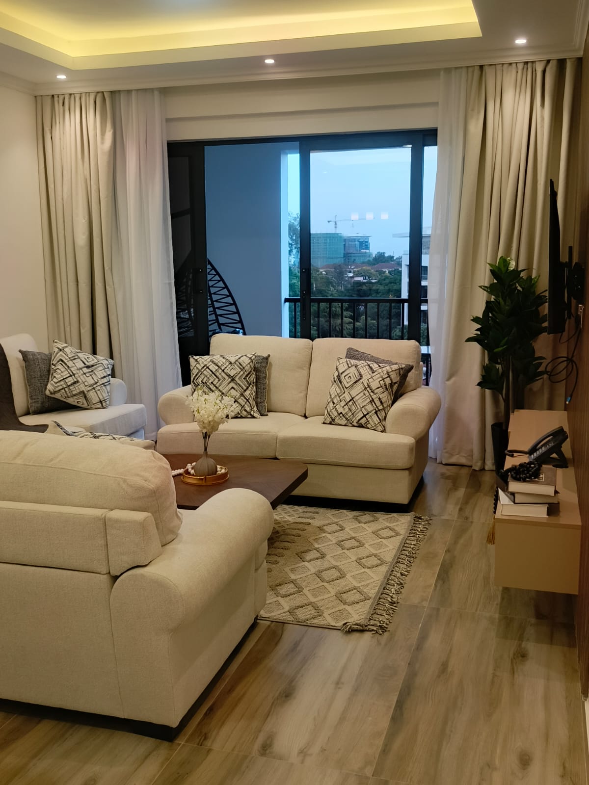 For Rent: Three-Bedroom Furnished Apartment – Brookside