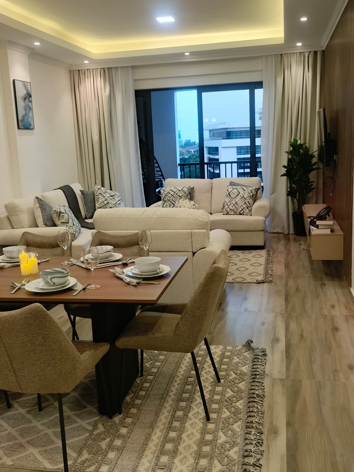 For Rent: Three-Bedroom Furnished Apartment – Brookside