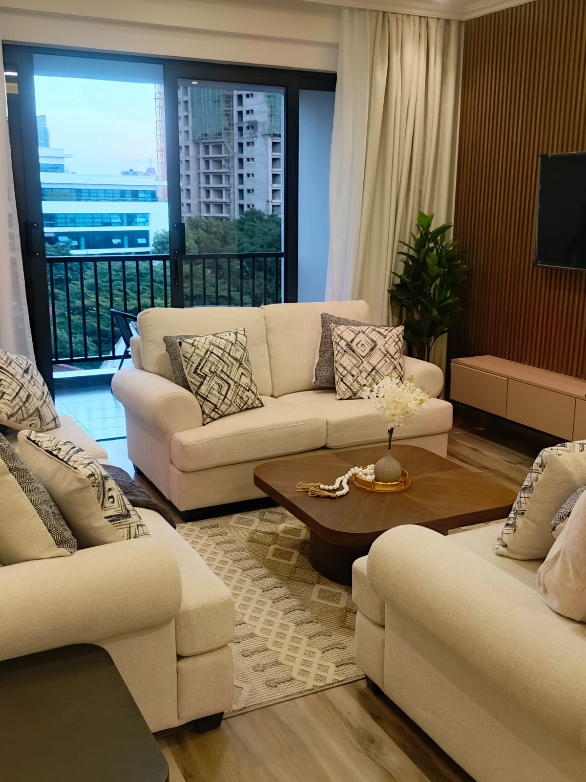 For Rent: Three-Bedroom Furnished Apartment – Brookside