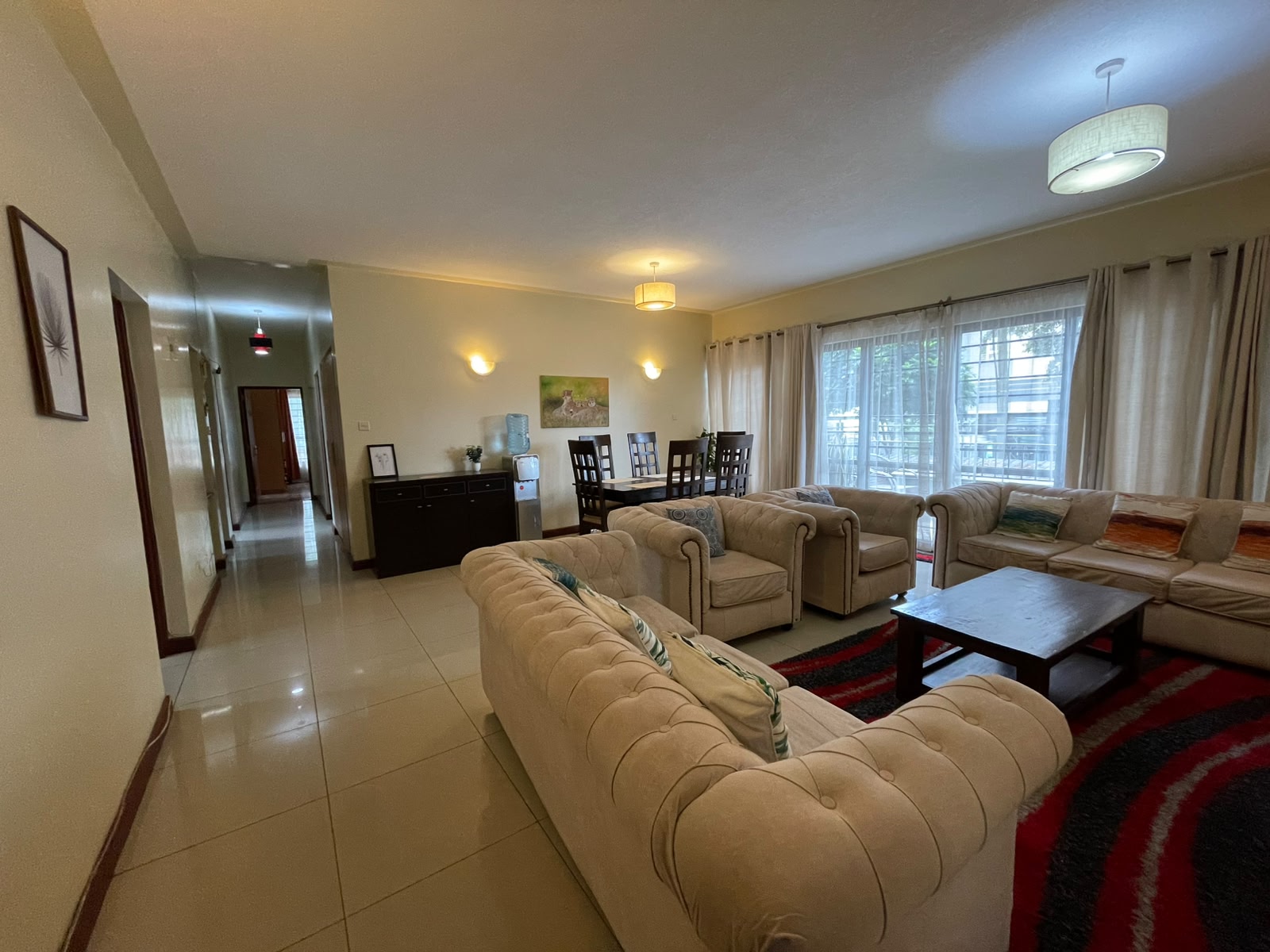 FOR RENT: 3-Bedroom Furnished Apartment – Westlands