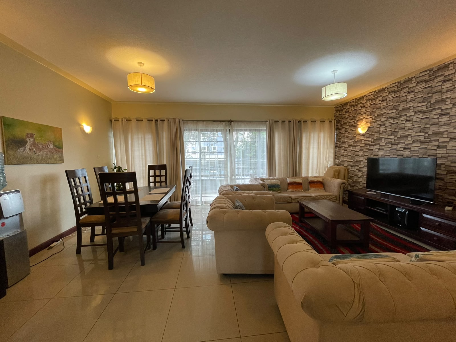 FOR RENT: 3-Bedroom Furnished Apartment – Westlands