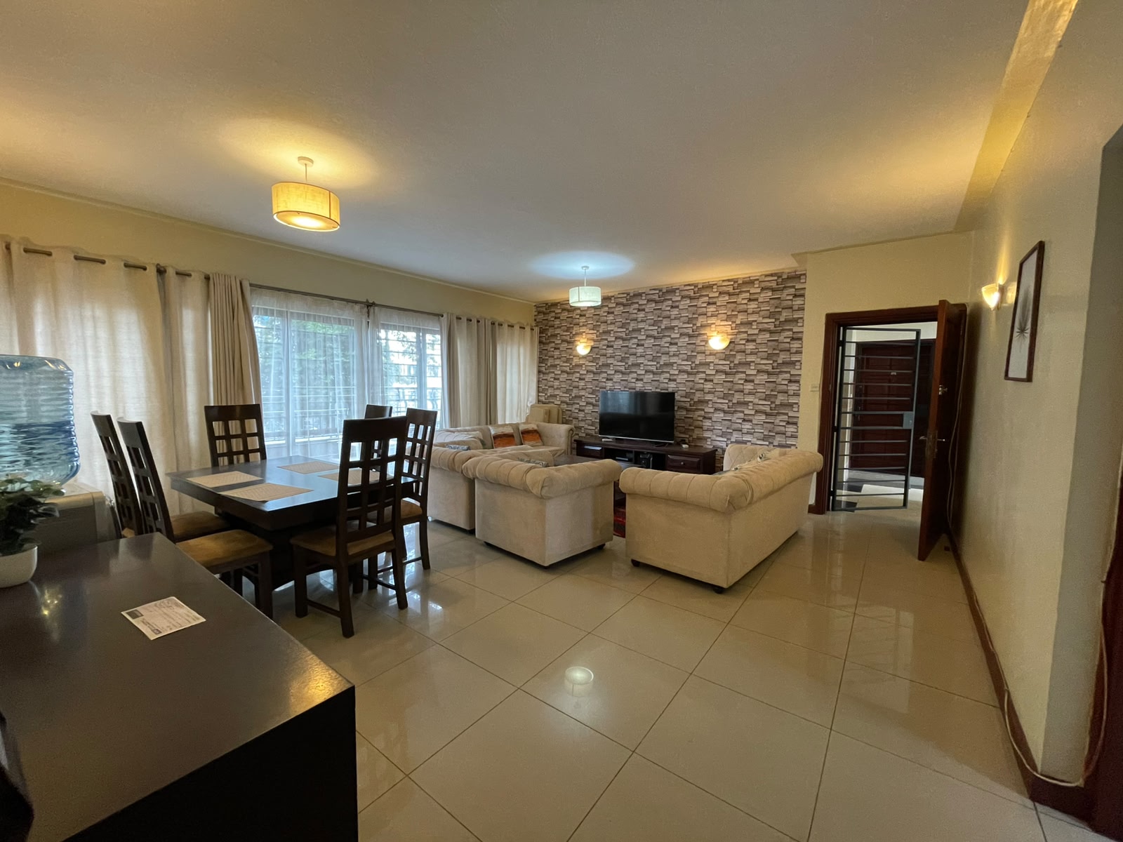 FOR RENT: 3-Bedroom Furnished Apartment – Westlands