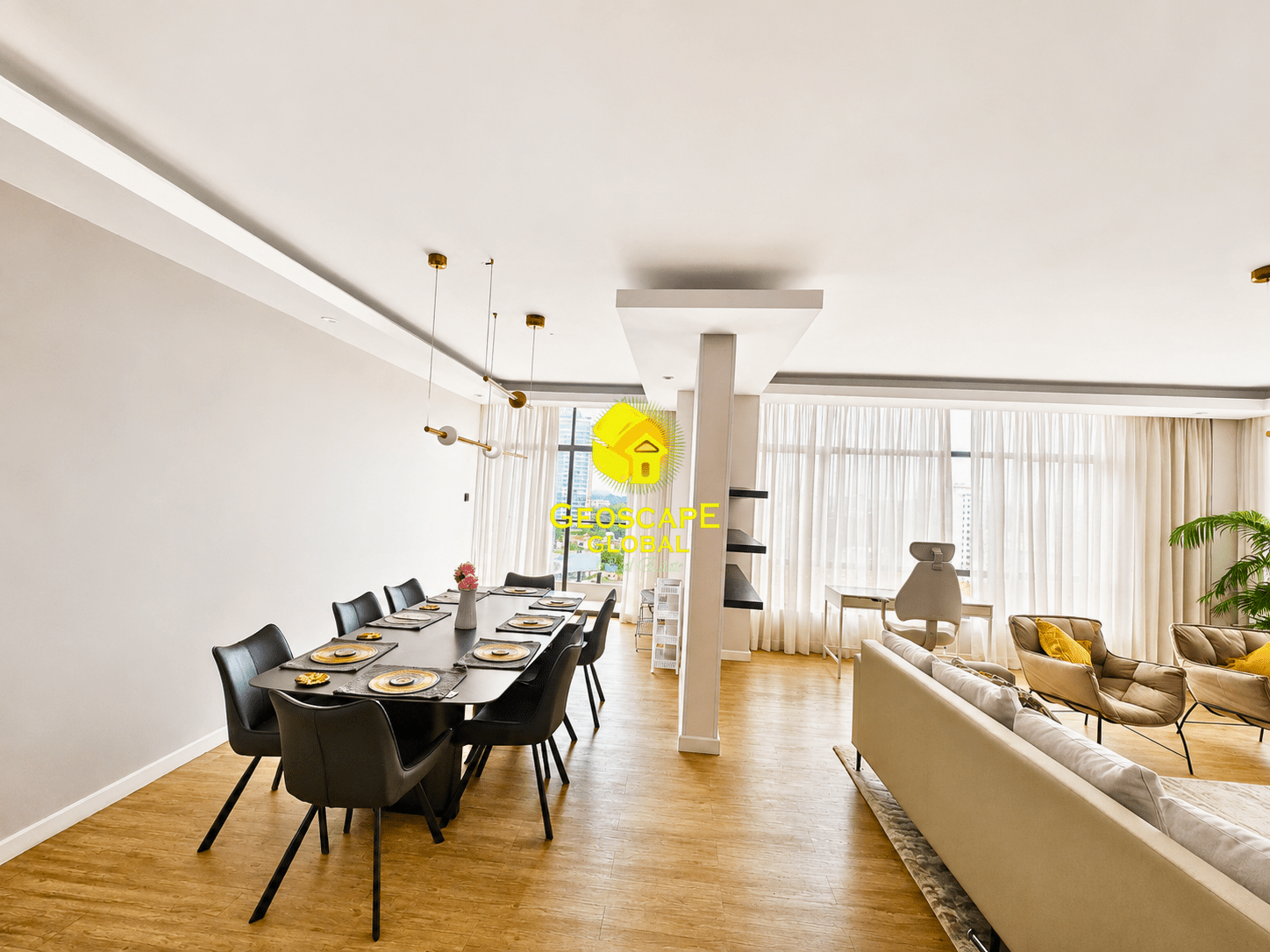 🏡 FOR RENT: Three-Bedroom Furnished Apartment – Brookside