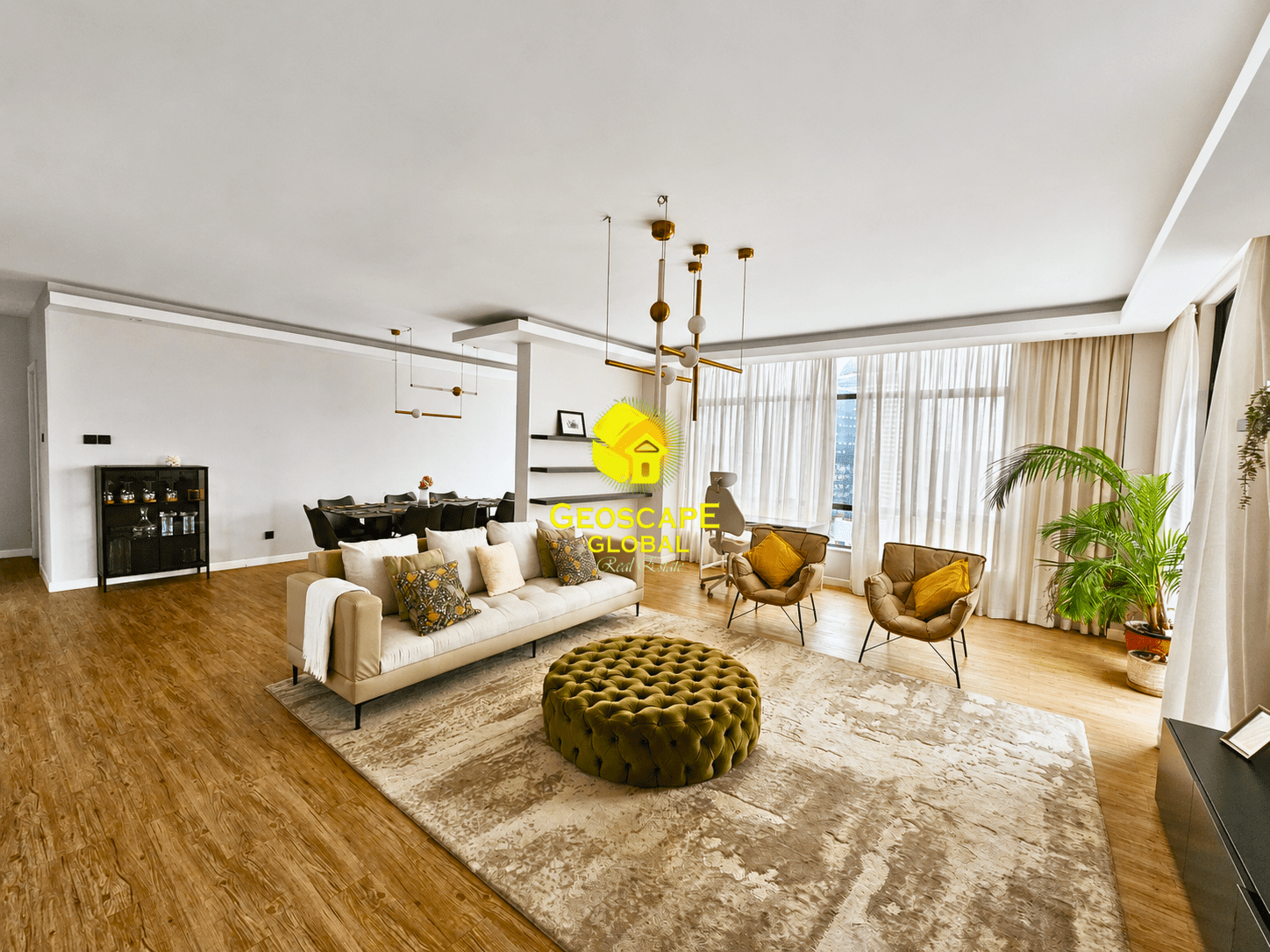 🏡 FOR RENT: Three-Bedroom Furnished Apartment – Brookside