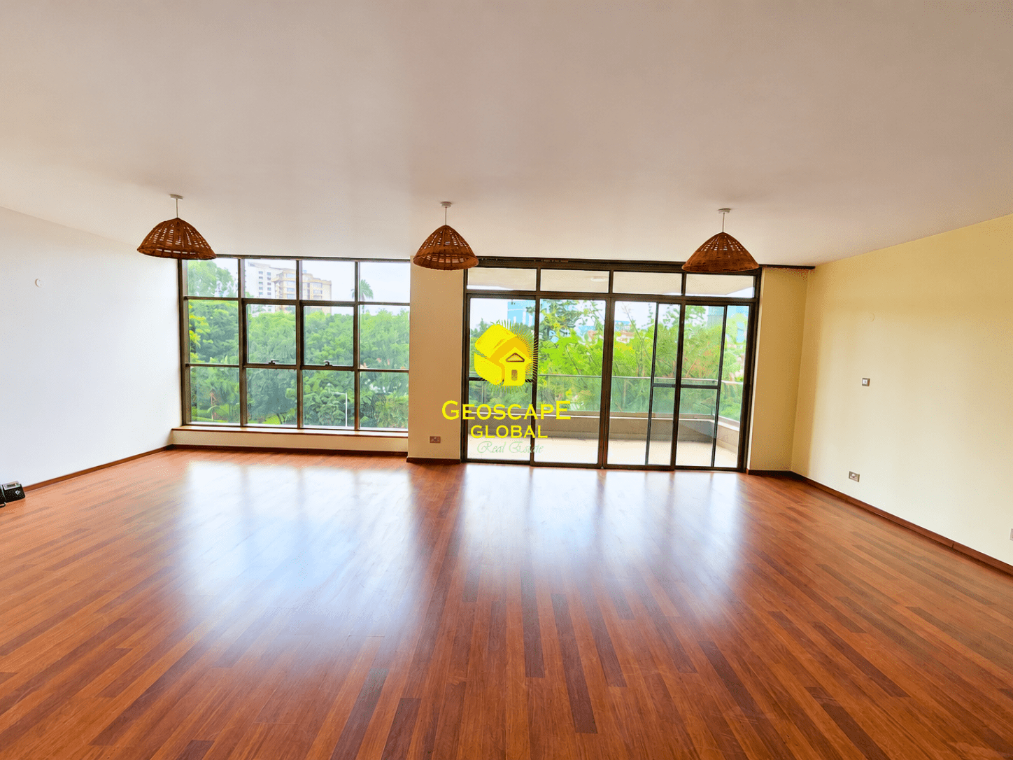 🏡 FOR RENT: Three-Bedroom Unfurnished Apartments – Muthaiga