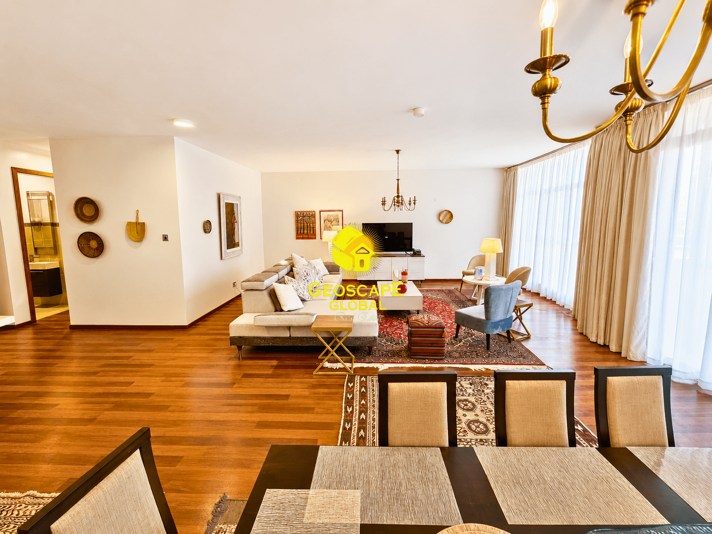 🏡 FOR RENT: Three-Bedroom Furnished Apartments – Muthaiga