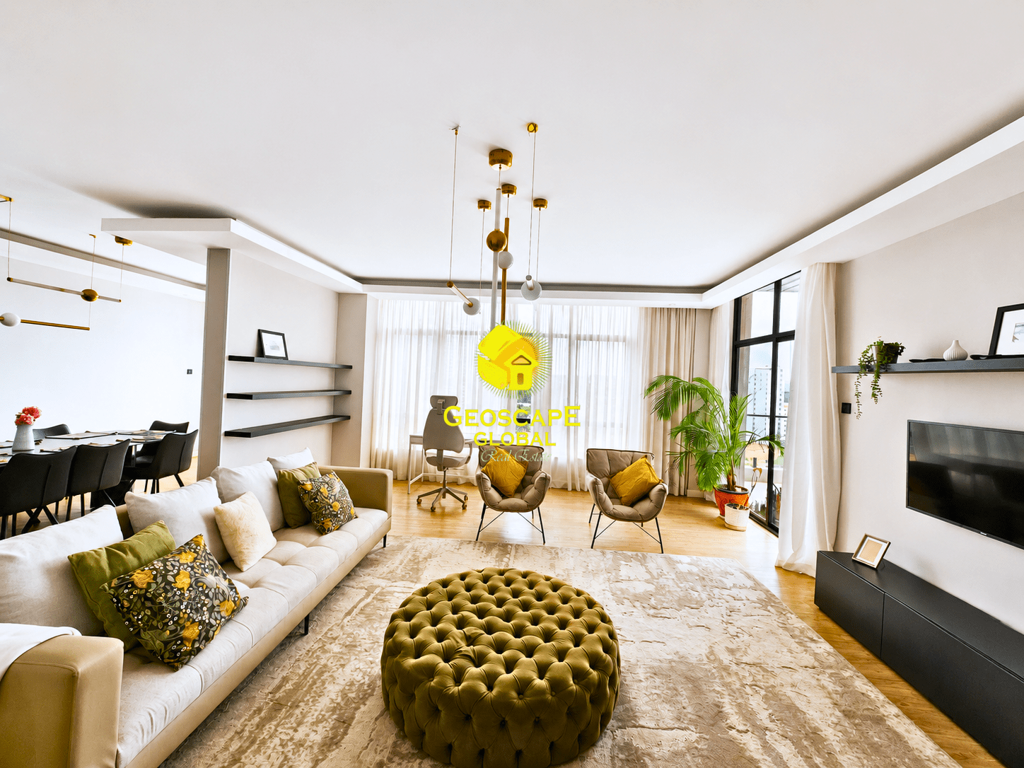 🏡 FOR RENT: Three-Bedroom Furnished Apartment – Brookside