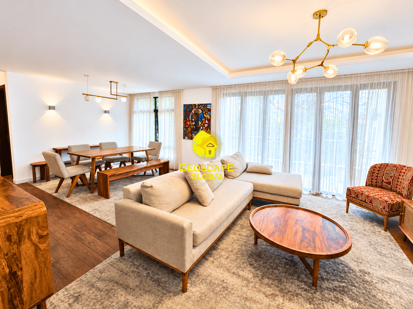 🏡 FOR RENT: Four-Bedroom Furnished Duplex Apartments – Rosslyn