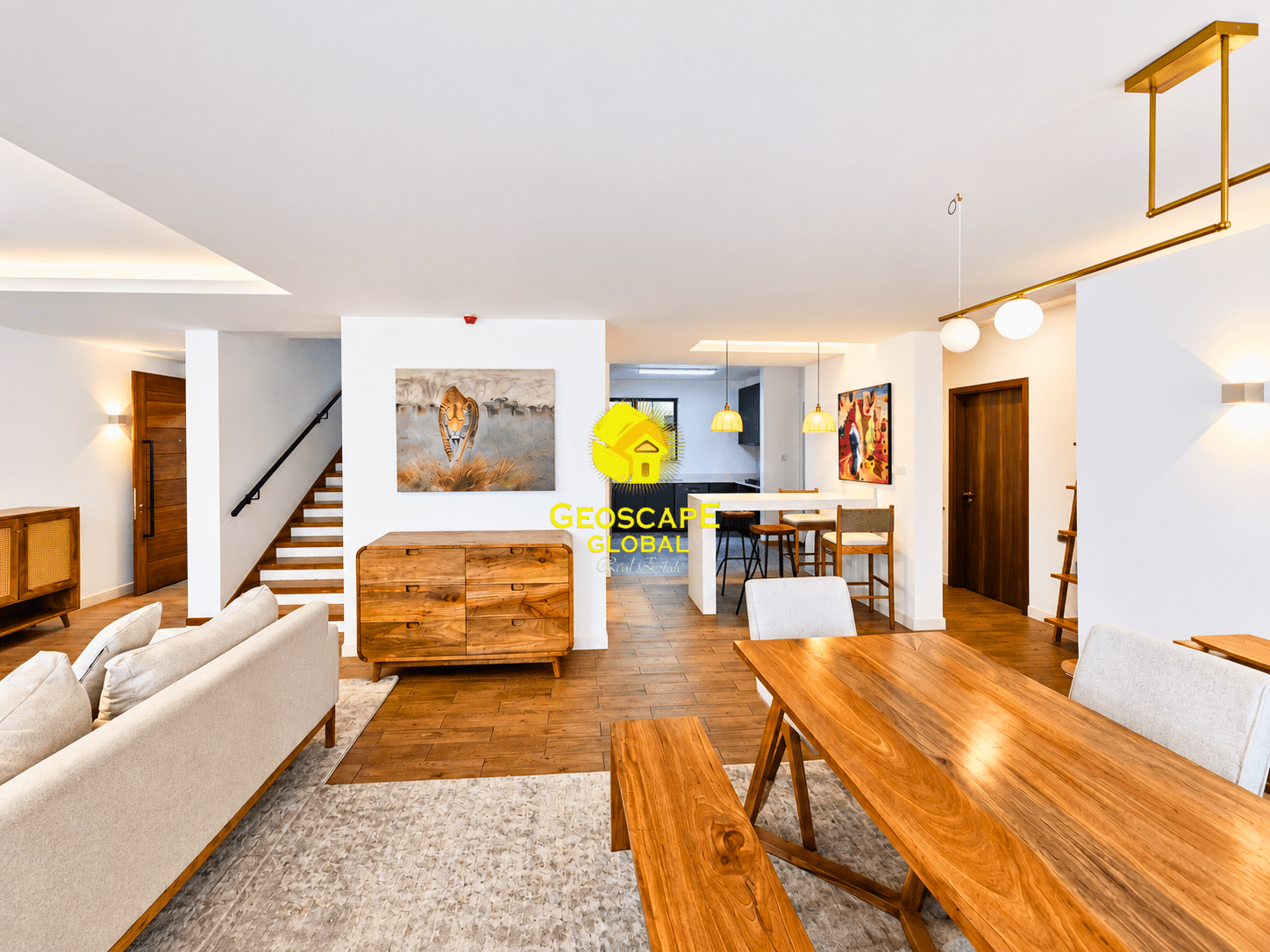 🏡 FOR RENT: Four-Bedroom Furnished Duplex Apartments – Rosslyn