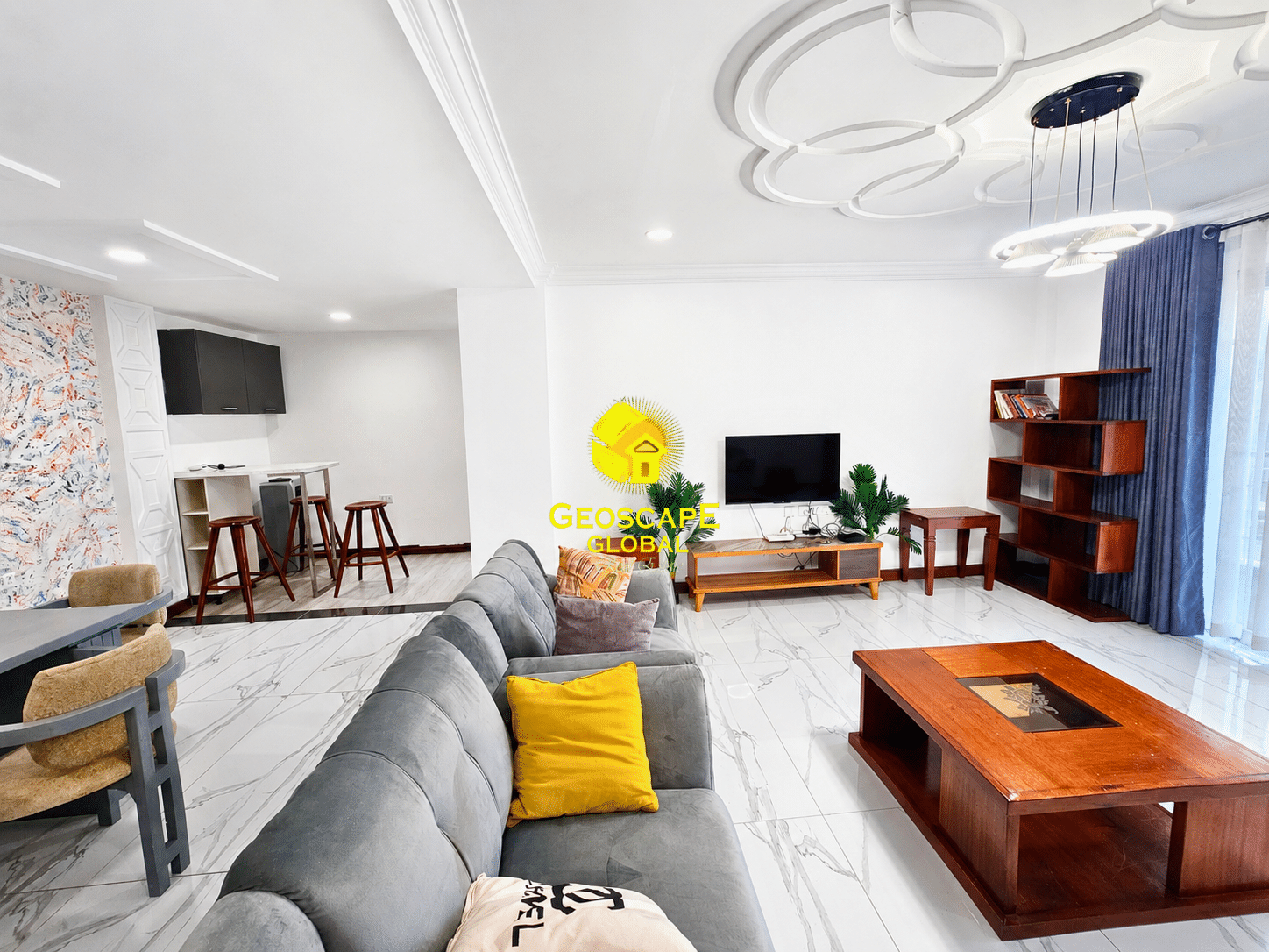FULLY FURNISHED 3-BEDROOM APARTMENT FOR RENT – KILIMANI
